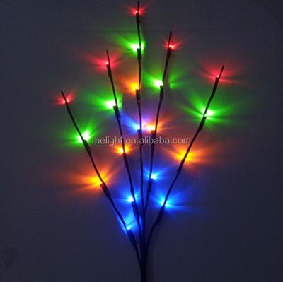 China Indoo and Outdoor Decoration LED Branch Lamp with Battery Box and Simulation Tree Led Lamp 20 Branches Lamp for Christmas and Home Decorations for sale