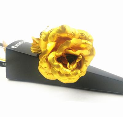 China Gift Gold Foil Rose Flower for Valentine's Day Gifts for sale