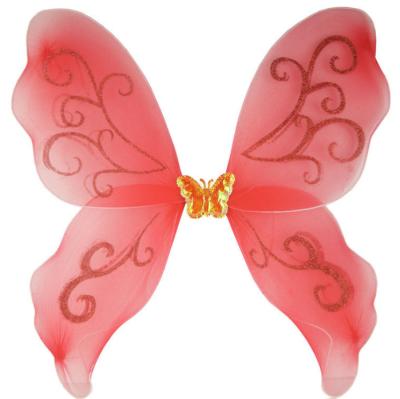 China Angel Butterfly Wings Fabric Multicolor Flower Fairy Wings For Kids for sale