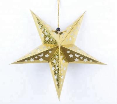 China Paper Paper Star for Christmas and Party Hanging Decoration for sale