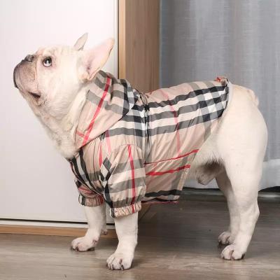 China CLASSIC Wholesale Custom New Luxury Fashionable Designers Cheap Summer Big French Bulldog Dog Apparel Clothes Clothing Pet From China for sale