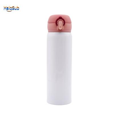 China PORTABLE 750ml Family Travel Sublimation Blank Custom Double Wall Vacuum Insulated Stainless Steel Sport Water Bottle for sale