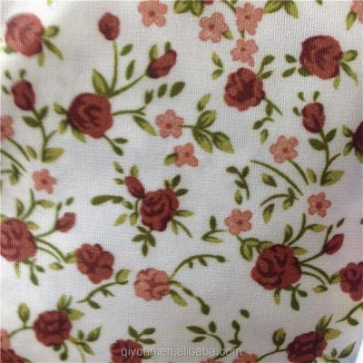 China Wholesale Flower Design 100%Polyester Microfiber Printed Bedding Fabric Shrink-Resistant For Bed Sheet for sale