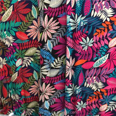 China 100% Viscous Rayon Twill Fabric Soft Hot Selling Woven Custom Printed For Dress for sale