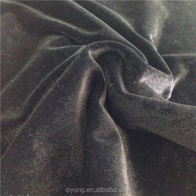 China Wholesale Bright Micro Stretch Polyester Elastane Velvet Korea Fabric For Sofa Upholstery Garment for sale