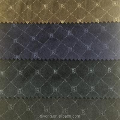 China Shrink-Resistant Chinese Factory Flocked Flock Velvet Fabric Flock Velvet Fabric For Textile Garments for sale