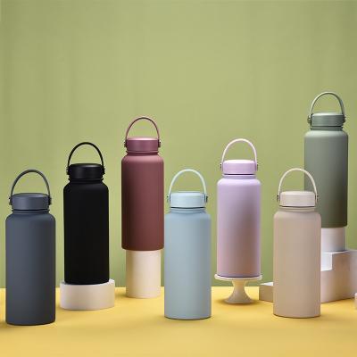 China PORTABLE Leak Proof BPA free Wide Mouth Insulated Stainless Steel Thermos Water Bottle for Sports and Travel for sale