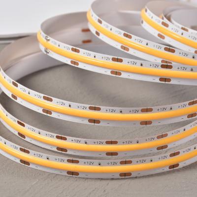 China LANDSCAPE Factory Supply 2700-6500K Adjustable COB White LED Strip For Office Decoration / Home Decoration for sale