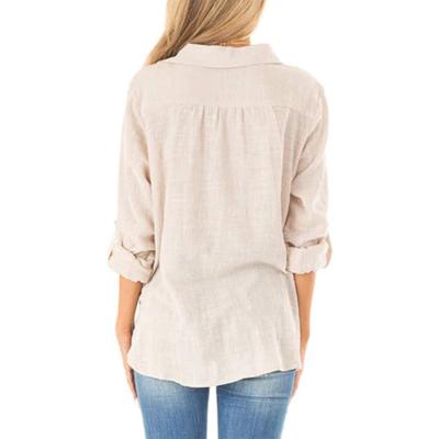 China 2021 New Fashion Tops Shirts Women Long Sleeve Women's Breathable Blouses Blouse Models for sale