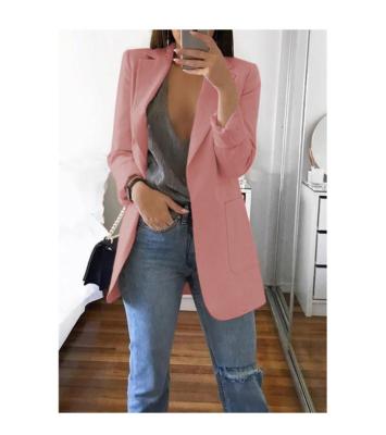 China Autumn Winter New Style Suit Product Hot Sale Women's Long Sleeve Coat Casual Jacket for sale