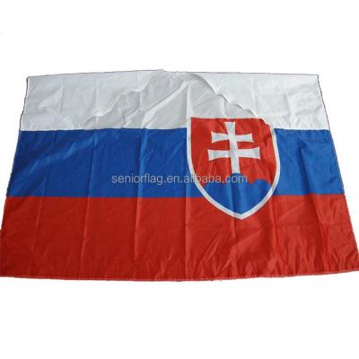 China Slovakia Promotional Body Flags Soccer Fans National Wearing Flag for sale