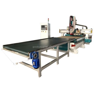 China Complete Carousel Production Line ATC Nesting CNC Router With Device Loading Unloading System for sale