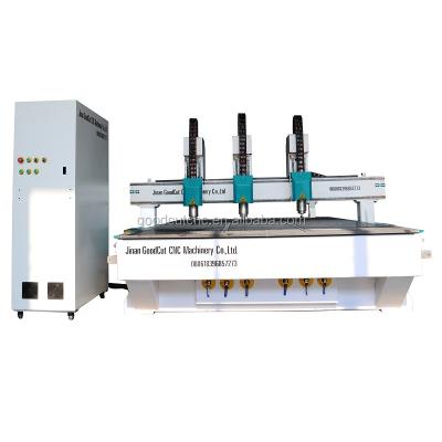 China Building Material Shops Independent Separate Multi Axis CNC Machine 1325 1530 2030 2130 With Free Software for sale