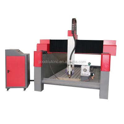 China China Stone Ceramic 4 Axis Metal Granite Title Granite Bridge 3d Stone Bridge CNC Router Marble Machine for sale