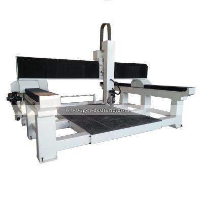 China CNC Router 4 Axis 180'; ° slope carving hot sale 3d 4 5 axis foam carving cnc router wood carving machine for sale