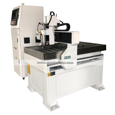 China Carbon Aluminum Steel-Copper Cutter Milling Engraving Carving 6090 China Mini Metal CNC Router CNC Drilling Machine For Metal for sale