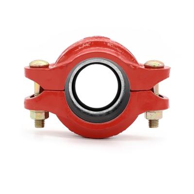 China Water System Most Useful Manufacturer Clamps Customized 300Psi Pipe Fittings Cast Iron Grooved Coupling With Good Price for sale