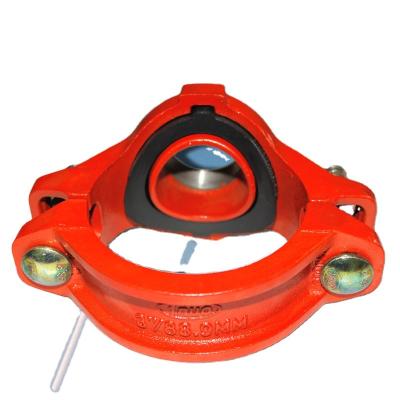 China Pipe Connected China Factory Fire Fighting System Ductile Iron Threaded Mechanical Tee UL-FM Approved for sale