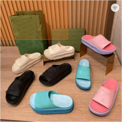 China 2022 Designer Luxury Women's Famous Brands Designer Sandals Designer Slippers Damping for sale