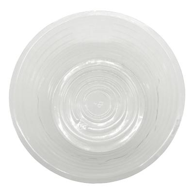 China Traditional Factory hot sales  hot style multiple sizes transparent plant pot saucer trays pots for flower for sale