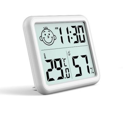 China Household LCD Display Thermometer Humidity Meter Room Digital Thermometer Hygrometer Indoor Weather Station/Home Hygrometer/Indoor Thermometer New for sale