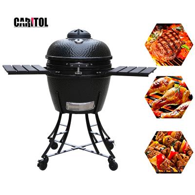 China Adjustable Size New Products Kitchen Charcoal Barbecue Grill Ceramic Kamado for sale