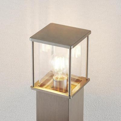 China Hot Selling Stainless Steel Design Residential Vertical Garden Lamp Modern Stylish Standing Light Light for sale