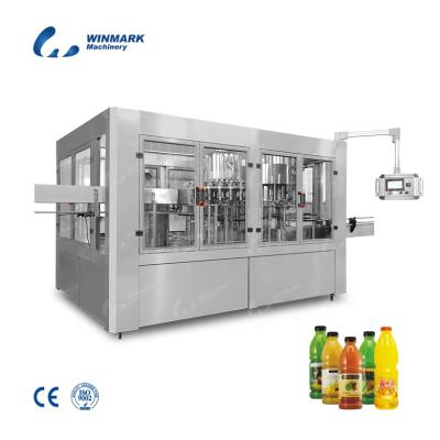 China Factory Organic Cold Fresh Pressed Juice Concentrate Blowing Filling Capping Combi Machine for sale