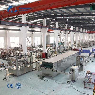 China Beverage jet cooler/bottle warmer for filling machine line for sale