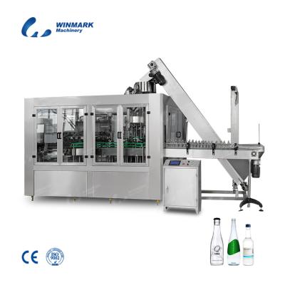 China Automatic beverage water washing and filling machine/mineral water filling plant/complete mineral water bottling plants for sale