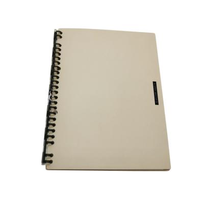 China Customized Spiral Plastic Office Notebook Student Cover A5/B5 Tiny PP Book (Factory) for sale