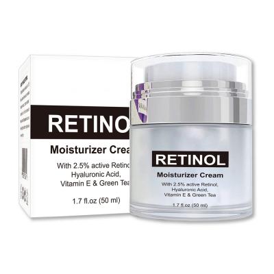 China Custom Skin Revitalizer 50g Retinol Cream Private Label Face Cream Factory Wholesale Price Vitamin A Cream Moisturizing for sale