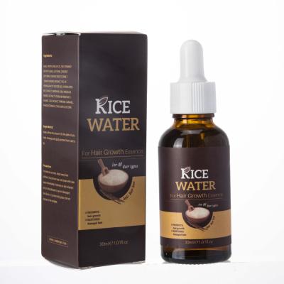 China 2022 New Hair Care Rice Water For Hair Growth Rice Water For Hair Growth 30ml Hair Serum Conditioner for sale