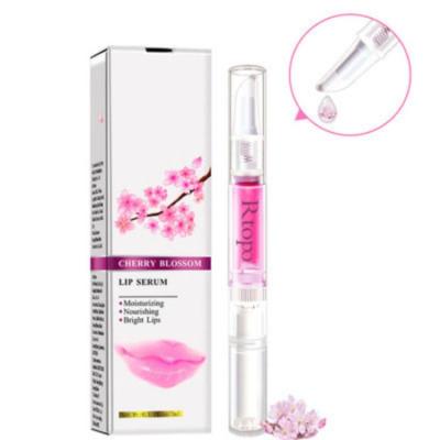 China Wholesale Sakura Lip Serum Oils Nourishing Skin Revitalizer Moisturizing Lip Care 3ml for sale