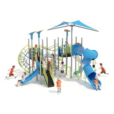 China Commercial Playground Systems China Kids Outdoor Preschool School Playground Equipment for sale