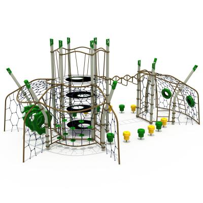 China Outdoor Adventure Play Equipment Cheap Jungle Play Sets Adventure Play Equipment For Park for sale