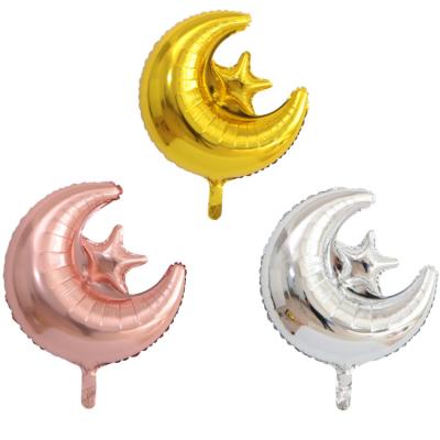 China Wholesale Customizable High Quality Ramadan Eid Party Decoration Aluminum Foil Balloon Foil Balloon for sale