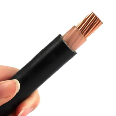 China Antifreeze 16mm2 25mm2 75mm2 90mm2 Two Core Rubber Copper Welding Cable Electric Current Abrasion Resistance Cable Single Square Picture Protector for sale