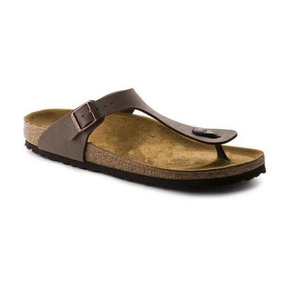 China 2022 Trend Fashion Popular Ladies Slippers Beach Cork Sandals Casual Leather Men Flip Flops for sale