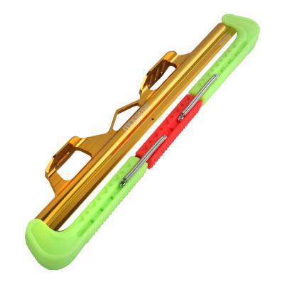 China Outdoor Wholesale Ice Skate Blades Sheets Speed ​​Three Section Skating Ice Stripe Knife Set Short Track Ice Skate Sheath for sale