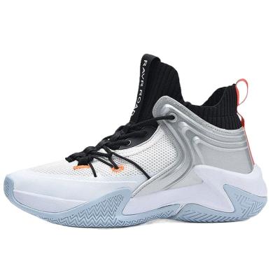 China Factory direct sale breathable outdoor basketball shoes for men running breathable basketball sneakers sport high top basketball shoes for sale