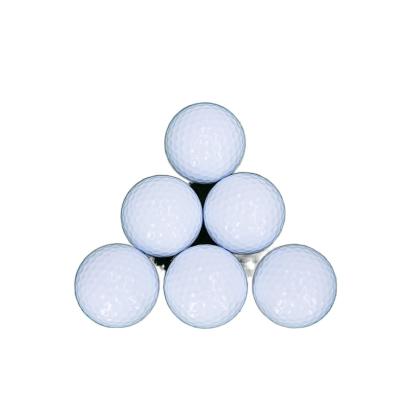 China High Quality Outdoor Match Ball Custom Golf Balls Three Layer Logo Golf Grass Outdoor Practice For Beginners Practice Golf Balls for sale