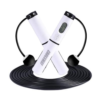 China Wholesale Outdoor Gym Training Base Adult Light Rope Jumping Electronic Account Wireless Jump Rope for sale