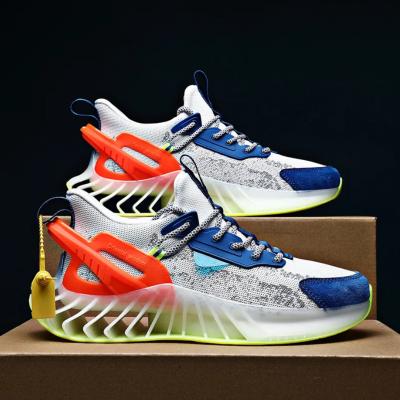 China Fashion\comfortable\durable sports trending casual shoes men's sports blade flame 38-44 new casual shoes male luxury running sneakers for sale