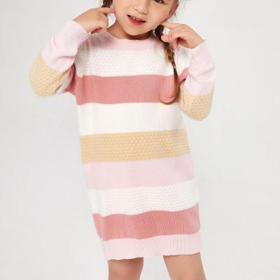 China New Product Anti-Shrink Custom Knit Child Knitting Machine Regular Sleeve Autumn Baby Girl Sweater for sale