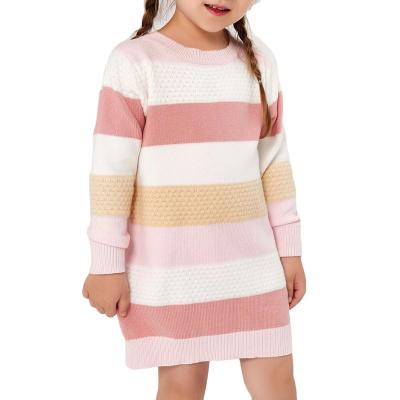 China Manufacturer Custom Autumn Dress Child Sweater Girl of New Product Anti-Shrinkage Babies for sale