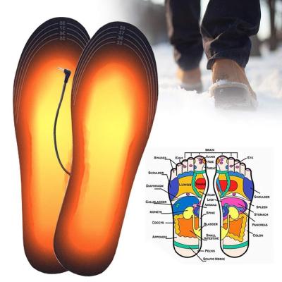 China LEGS USB Carbon Fiber Efficient Heating Material for Outdoor Sports USB Rechargeable Insoles for sale