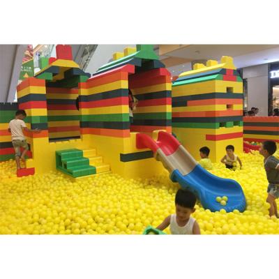 China High Quality Indoor Playground Building Block Bricks Educational Toy Eco-Friendly Material EPP Foam for sale