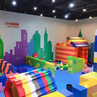 China EPP Educational Building Block Toy Connecting Building Blocks Children's Multifunctional DIY Toy EPP Brick Construction for sale