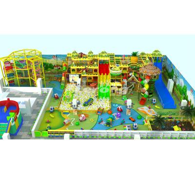 China Multi-Function Wooden Indoor Playground Kids Indoor Playground Wooden Indoor Playground Equipment With Parkour For Sale for sale